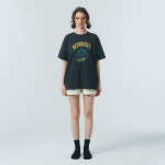 SUNBURN VINTAGE T-SHIRT_charcoal : 꽈페 QUAFE