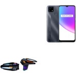 Realme C25와 호환되는 박스웨이브 게이밍 기어 - 터치스크린 퀵트리거 오토, 트리거 버튼 오토파이어 모바일 FPS 제트 블랙 : 세화니팩토리