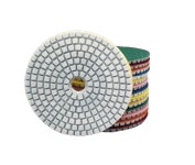 다이아몬드 세라믹 연마석 대리석 광택 그라인더 싱크대상판 연마날 : 오케이타일공구