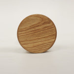 강화유리문 원목 손잡이 1구 오크 JO302(100/100)_천연아마씨유 도장 : 하우스플러스