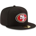 New Era NFL 59FIFTY 대체 정품 컬렉션 필드 게임 캡 모자 샌프란시스코 49ers : 에스와이투샵