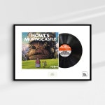 [아트워크룸] 하울의 움직이는 성 Soundtrack LP 액자 Framed Vinyl (액자 포함) : 아트워크룸