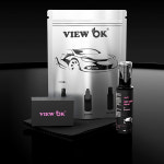 뷰오케이 자동차 유리발수코팅제 65ml + 어플리케이터 + 버피타올 세트 : 이리라이프 커머스