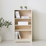 책장 수납 높은 낮은 600 2colors 4단 서재 책꽂이 가구 선반 사무실 학원 카페 수업 : 클루스몰