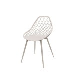 의자 체어 플라스틱 그물 식당 5colors 등받이 식탁 인테리어 카페 디자인 사출 사무실 학원 수업 : 클루스몰