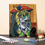 파플로 피카소 명화 추상 액자 유화 서양화 미술 DIY 그리기 : 감각의 제국