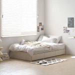 침대 무헤드 1단 서랍 수납 SS 2colors 벙커 침실가구 슈퍼싱글 프레임 논헤드 사무실 학원 카페 수업 : 클루스몰