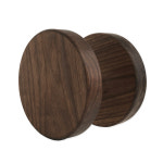 강화유리문 원목 손잡이 1구 월넛 JW301(150/150)_천연아마씨유 도장 : 하우스플러스