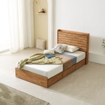 슈퍼싱글 원목 호텔식 침대 수납 SS 1color 프레임 서랍 벙커 시크릿 사무실 학원 카페 수업 : 클루스몰