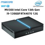 Msecore 미니 PC 게이머 데스크탑 컴퓨터 MV300 인텔 코어 13 세대 i9-13900F RTX4070 12G 그래픽 카드 윈도우 11 WiFi6 BT5.3 : js홀딩스