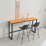 테이블 HPM 바 홈 1400 2colors 스틸 다용도 카페 철제 주방가구 거실가구 사무실 학원 수업 : 클루스몰