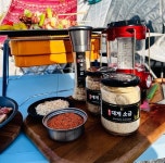 경북 울진 대게 소금 180g 2 + 1병 더 추가 증정 된장 450g 선물세트 3개입 농부의바다 : 로컬프리