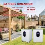 리튬 배터리 팩 다리미 인산염 내장 LiFePo4 200AH 세금 신제품 : 우최15