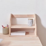 거실가구 안방가구 고무나무 2단 책꽂이 400 1color 공부방가구 책장 선반 원목 사무실 학원 카페 수업 : 클루스몰