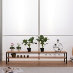 장 340 엘다 선반 스틸 1800 1color 수납 화분 2단 주방 베란다 사무실 학원 카페 수업 : 클루스몰