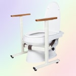 [노인장기요양] 케어 핸들-2 복지용구 변기형 안전손잡이 (요양등급 없어도 구매가능) : 유한헬스케어