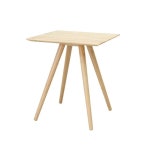 거실 가구 원목 사각 테이블 600 2colors 주방 스퀘어 우드 카페 사무실 학원 수업 : 클루스몰