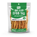 테비사사미 터키츄 꽈배기 S, 1kg, 1개 : 마스코타