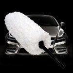 차량관리용품 자동차 세차 비숑프리제 먼지털이개 차청소 : 예쁜 담비