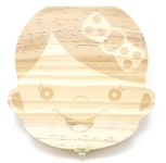 아기 첫니 이빨통 치아통 치아 보관함 유치 보관 케이스 : 킹 슈퍼