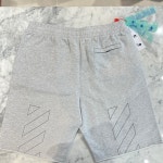 [OFF WHITE] [BOTTO]  오프화이트다이애거널 SWEAT 숏팬츠 OMCI006C99FLE003 0808 : 여주375아울렛 BOTTO