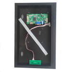 EDP 컨트롤러 보드 VGA HDMI 호환 금속 합금 케이스 상자 LCD 패널 후방 커버 키트 LP156WH3 15.6 1366x768 LED : :업소용