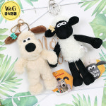 (공식정품) 웰리스와 그로밋 숀더쉽 강아지 인형 키링 키홀더 열쇠고리 가방 백팩 16cm : 알프렌즈