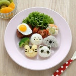 주먹밥 꼬마김밥 손잡이주먹밥틀 밥볼만들기 곰돌이 토끼김밥 : 바톤패스