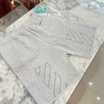 [OFF WHITE] [BOTTO]  오프화이트다이애거널 SWEAT 숏팬츠 OMCI006C99FLE003 0808 : 여주375아울렛 BOTTO