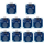 HiLetgo 하이레고 10pcs TTP223B 정전식 터치 스위치 모듈 센서 디지털 DC 2~5.5V : B Z E N T