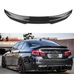 PSM 스타일 후면 트렁크 뚜껑 스포일러 윙 스플리터 립 BMW 5 시리즈 F10 F18 M5 2011-2017 520i 525i 528i 530i 535i 세단용 4 문짝... 