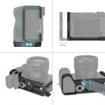스몰리그 L-Bracket for Sony Alpha 7C II / Alpha 7CR 4569 / SR4569 / 소니 A7CII & A7CR 엘브라켓 /  SmallRig : 이가네 만물상회