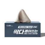 25매+25매 자동차 극세사 타올 세차타월 다용도 막타월 세차용품 유리 뽑아쓰는 수건 걸레 : 필터포유