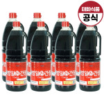 범일 진간장 가정용 한식간장 1.7L, 8개 : 범일장류 Since1945