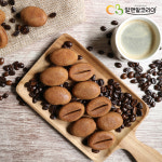 커피콩빵 450g X 10봉, 카페 납품 대용량 디저트 빵 : 알앤알코리아