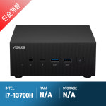 [단순개봉] ASUS 미니PC PN64-S7107MD i7-13700H 베어본 (4LFM) 상판기스 : 포트로얄