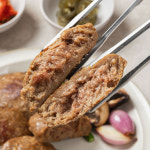 대용량 송정골 한돈 떡갈비 스테이크 벌크 반죽 너비아니 2kg, 6개 : 다있소정육점