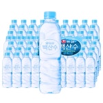 [농심] 백산수 무라벨 생수 500ml 40병 안전한 생수 물 샘물 : WoW마켓