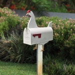 귀여운 콕 모양 메시지 우체통 닭 우편함 농장 정원 마당 장식에 : 티티마켓 티티마켓