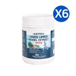 헬스피아 초록입홍합 1000mg 500정 X6 : 네이쳐굿
