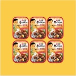 샘표우리엄마돼지장조림110g 6개  / 여행용반찬 소포장반찬 : 딱이야 상점