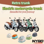 QJMOTOR 150 페달 오토바이 트렁크 짐 트렁크 개조 액세서리 오토바이 박스 탑 케이스 : 원인터네셔널 상사