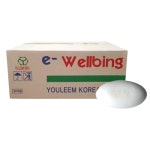 대용량 웰빙비누 120g x 80개 업소용 세수비누 사우나 목욕 헬스장 비누 : 샤라플마트