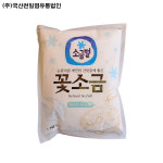 [국산] 소금별 꽃소금 3kg x 1개 : 국산천일염유통법인