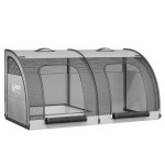 대형 터널형 자동차 카시트 차량용 케이지 뒤좌석 컨넬 : 초코네 구멍가게