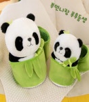 판다 인형 거실 침실 아이방 꾸미기 쇼파 베개 쿠션 인테리어 소품 대나무 팬더 25cm : 루나베일