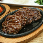 대용량 송정골 한우 떡갈비 스테이크 벌크 반죽 너비아니 2kg, 6개 : 다있소정육점