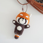 [코바늘DIY] 래서판다 인형 키링 만들기 패키지 + 동영상 : JW손뜨개