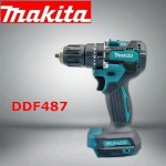 Makita DDF487 무선 드라이버 드릴 18V 브러시리스 모터 컴팩트 큰 토크 리튬 배터리 전기 스크루 드라이버 전동 공구 10 mm : 글로벌셀링링