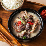 순대국밥 즉석국 토속피순대 순대국밥밀키트 650g 4팩 : 알렌백화점 식품관